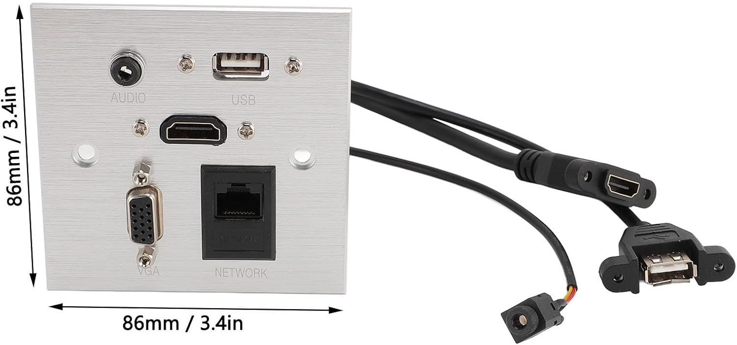 Piastra a Muro Multimediale in Lega di Alluminio - immagine 6