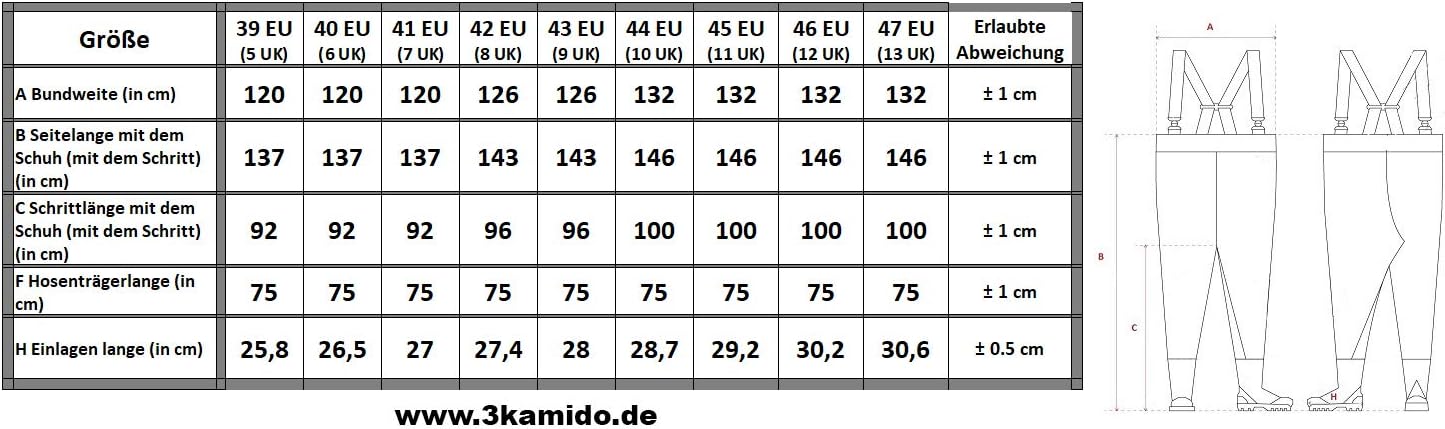 Trampolieri da Pesca Classic Serie 680 - Waders - immagine 5