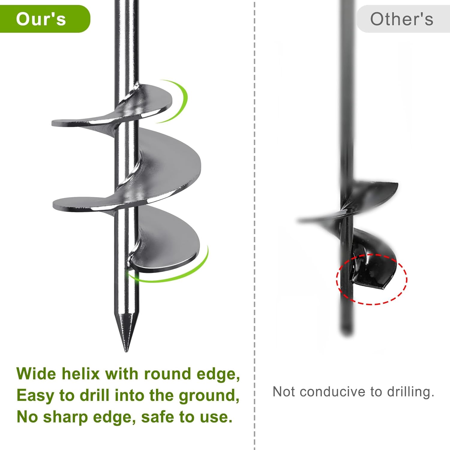 Insaga Picchetti per Tenda 61cm in Metallo, 6 Pezzi - immagine 4