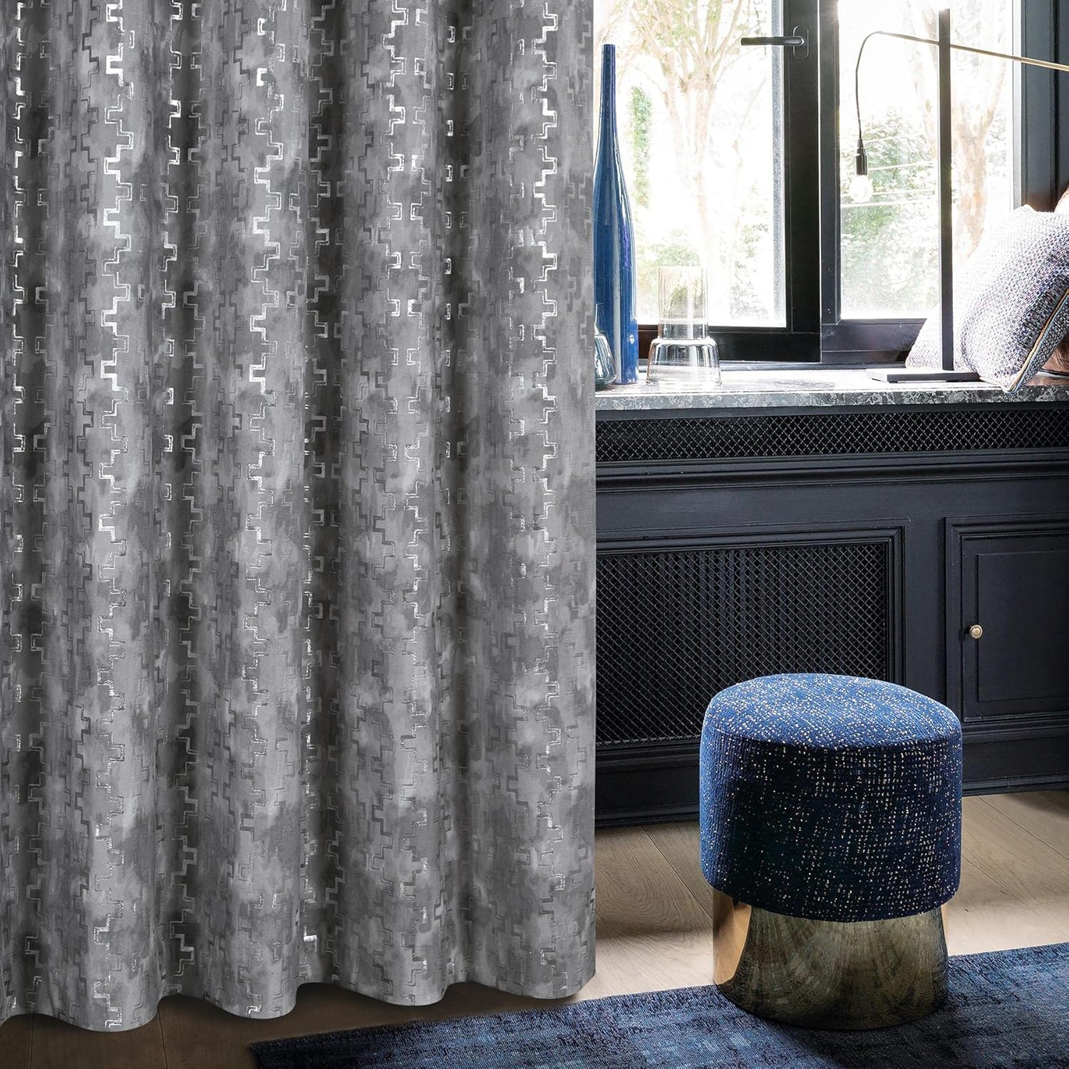 Always4u Tende Oscuranti con Occhielli, Set da 2 - immagine 3