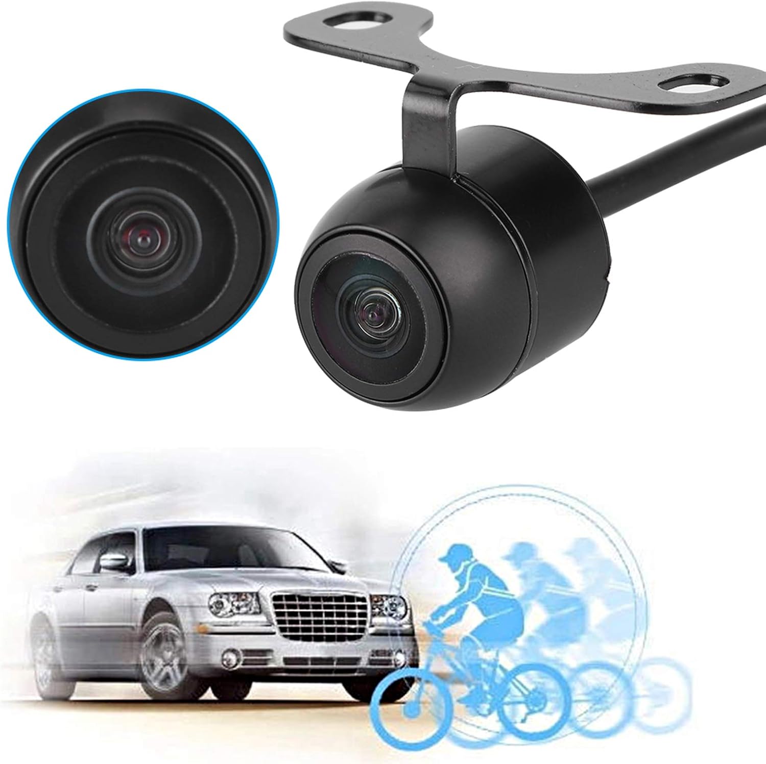 Telecamera CCD per Auto Universale con Visione Notturna - immagine 8