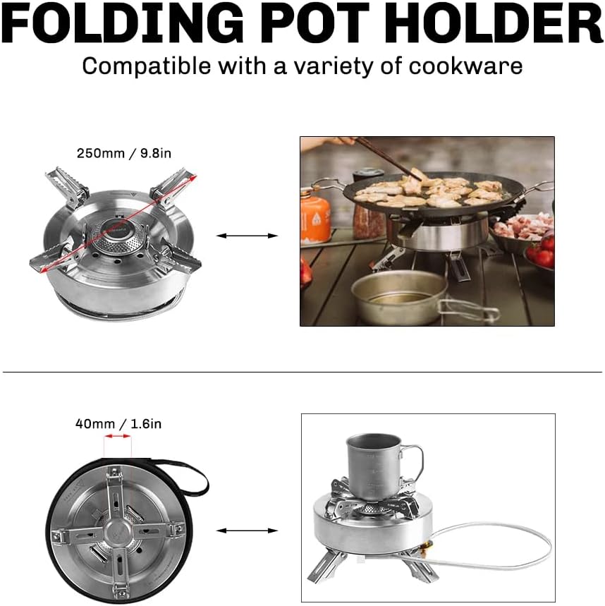 Fire-maple Saturn Fornello Gas Campeggio 4400W-11000W - immagine 3