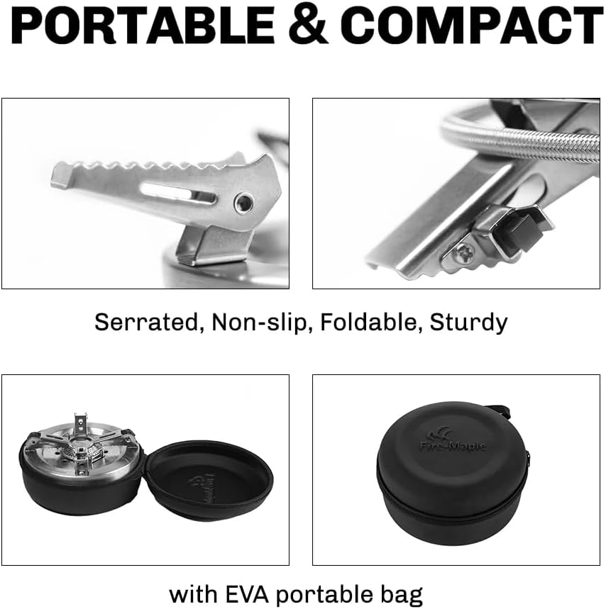 Fire-maple Saturn Fornello Gas Campeggio 4400W-11000W - immagine 5