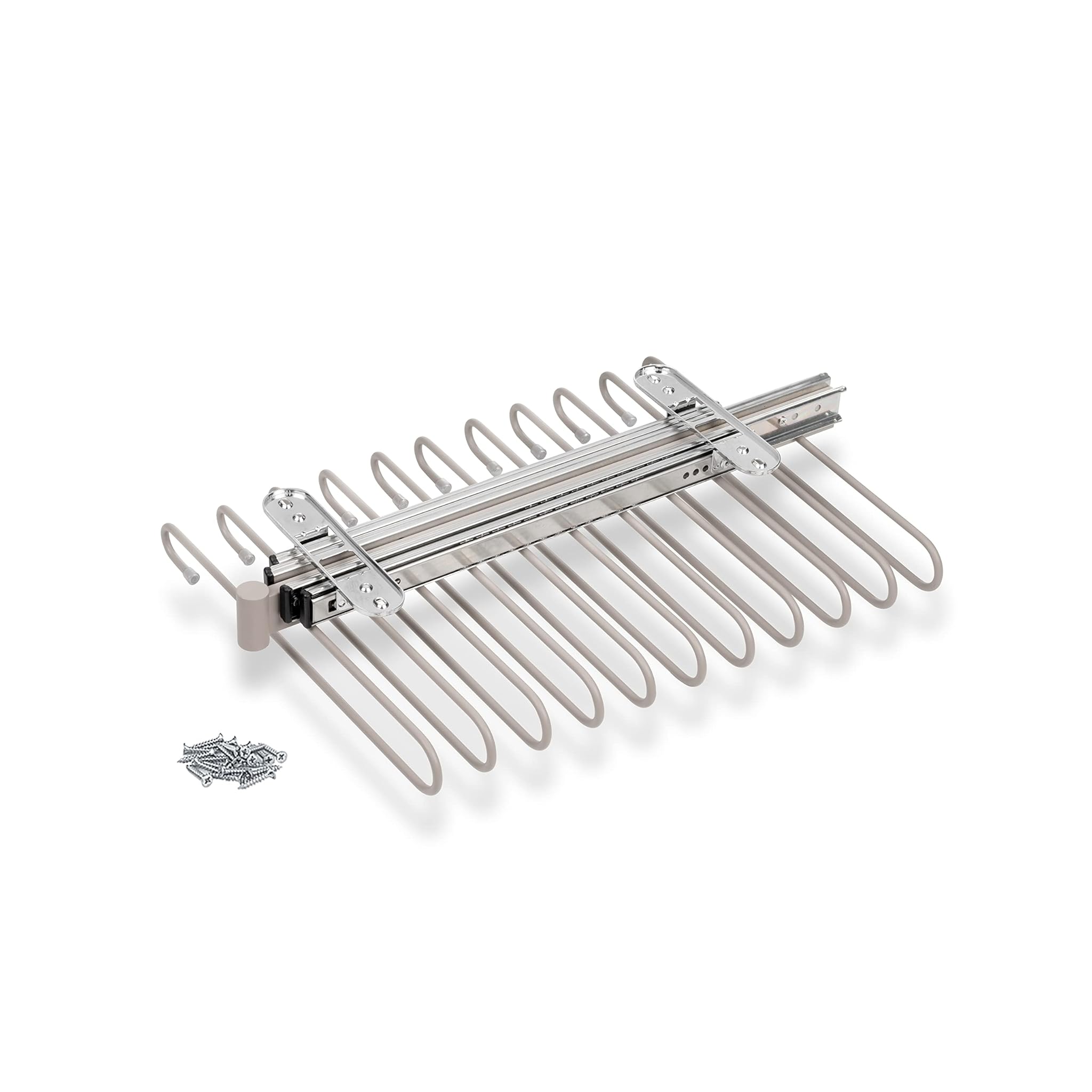 Emuca Porta Pantaloni Estraibile per Armadio