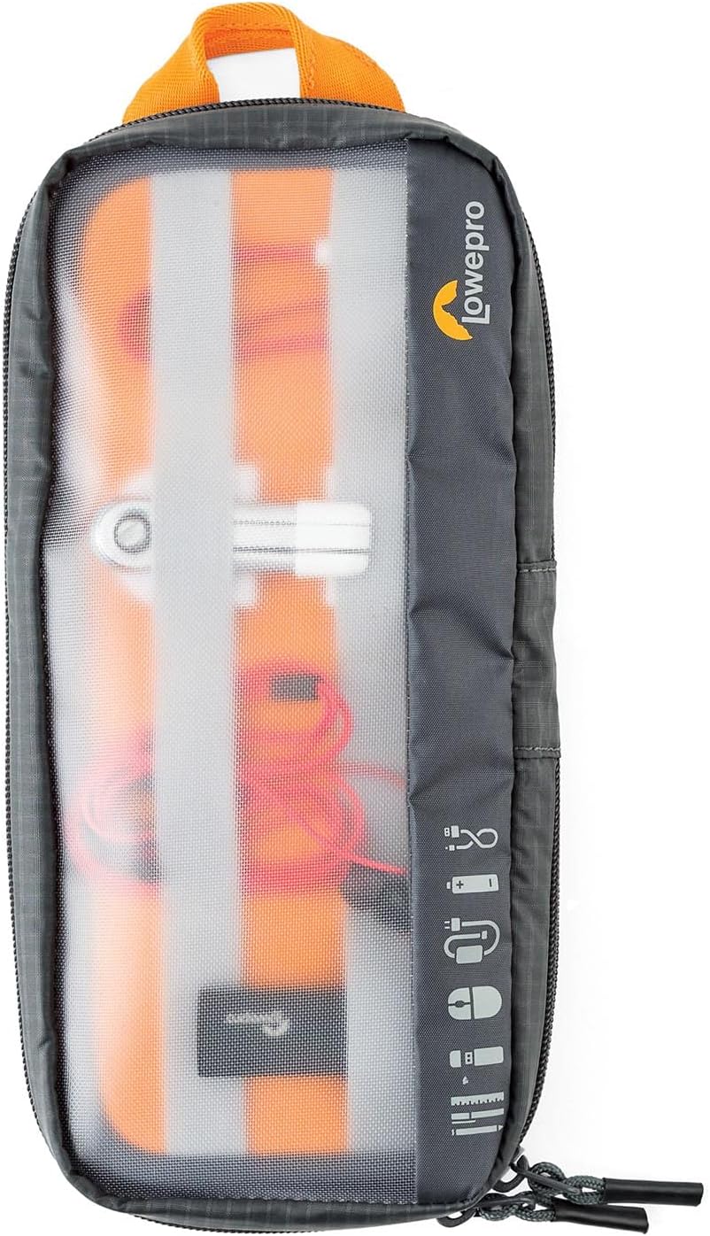 Lowepro GearUp Pouch Medium - Borsa da Viaggio, Grigio - immagine 1