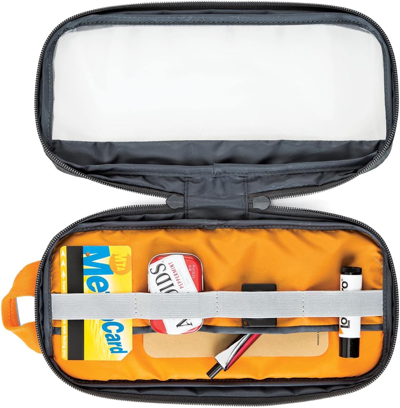 Lowepro GearUp Pouch Medium - Borsa da Viaggio, Grigio - immagine 4