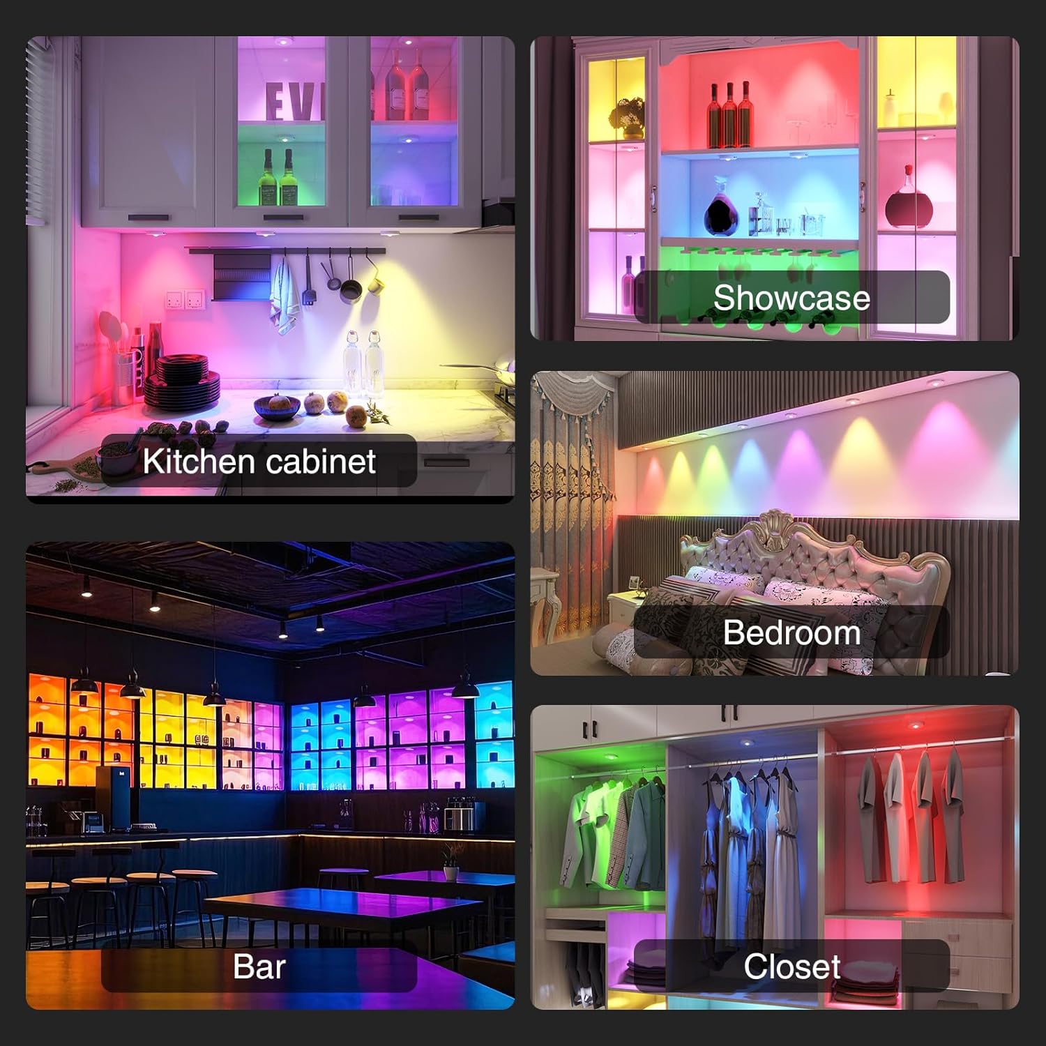 Mekkleon Puck Luci LED Ricaricabili con Telecomando - immagine 5