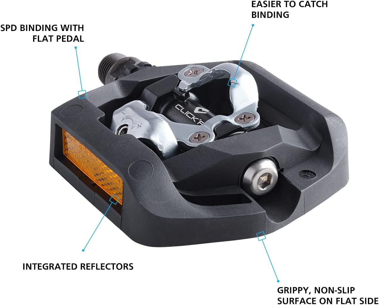 Shimano PD-T421 // SPD Trekking-Pedal - immagine 4