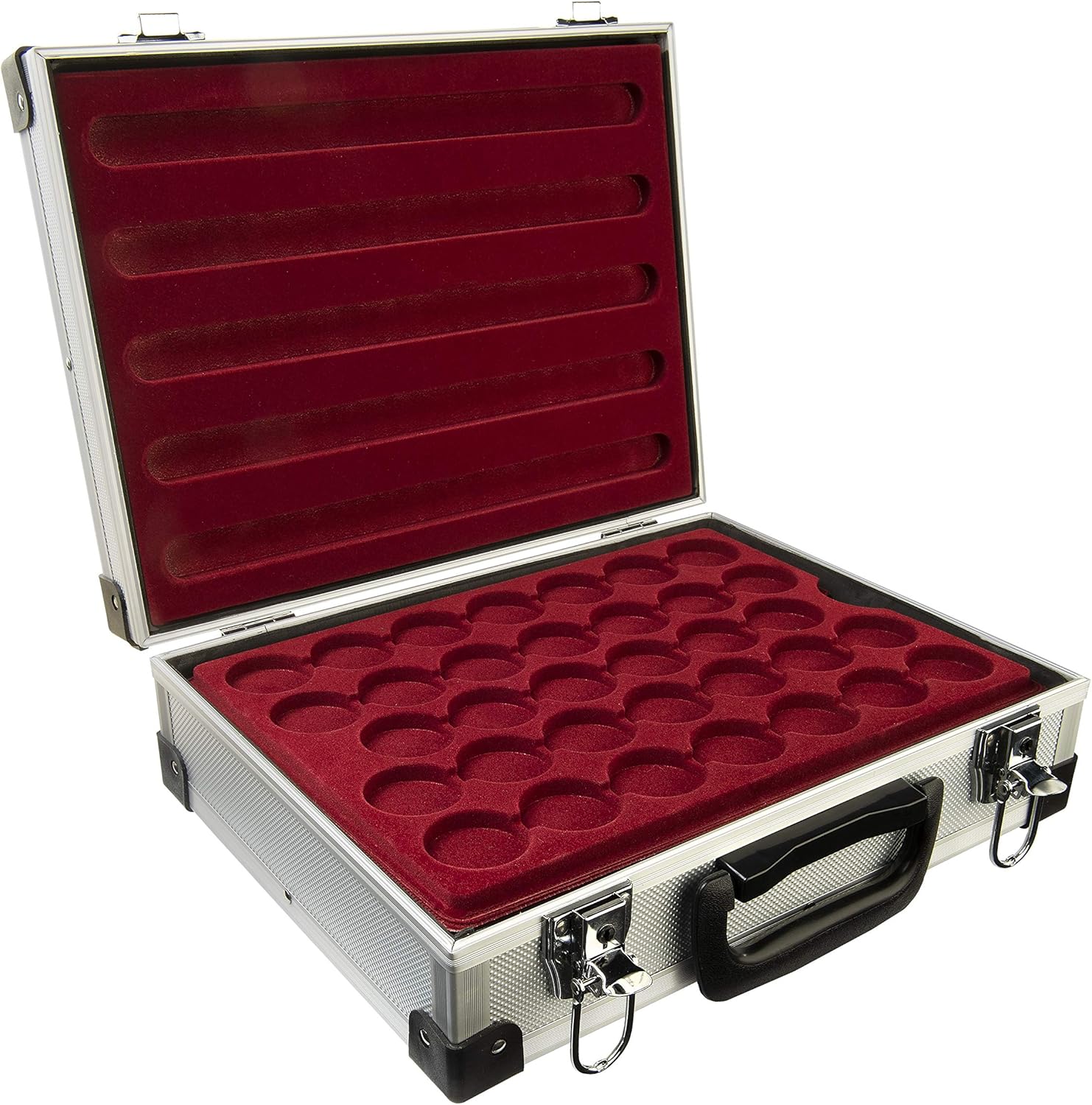 MC.Sammler Portamonete Alluminio 5 Scomparti - immagine 1