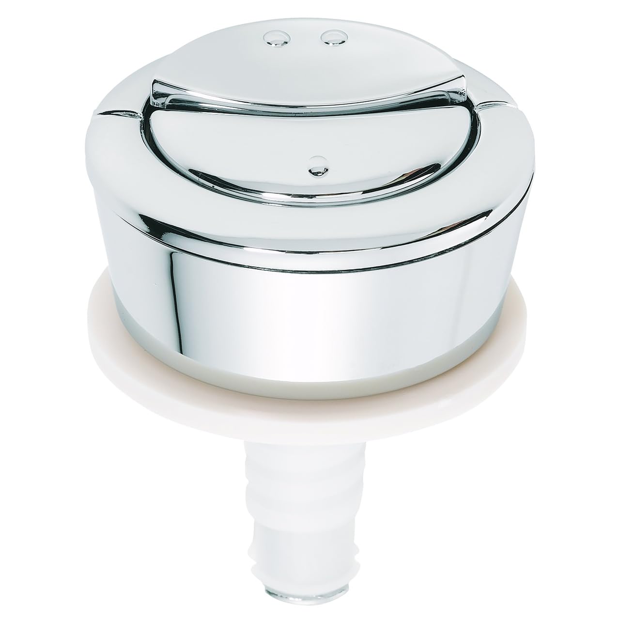 Wirquin Jollyflush 19008001 - Pulsante Cromato per WC