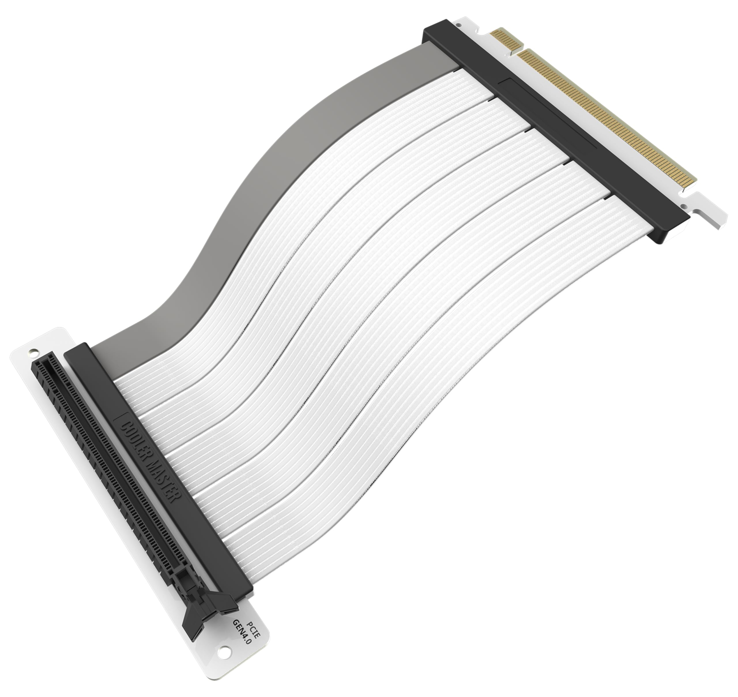 Cooler Master MasterAccessory Riser Cable PCIe 4.0 x16 300mm V2, Bianco ...