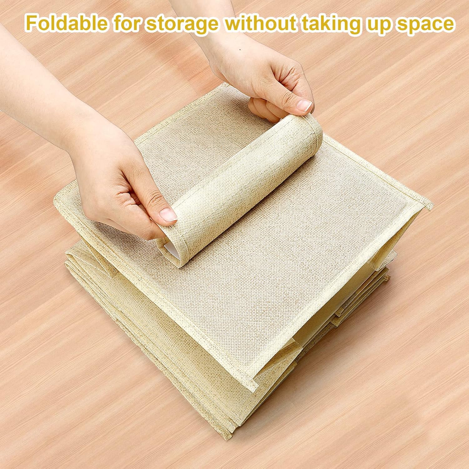 Aiqinu Organizer Armadio da Appendere 3 Scomparti - immagine 4