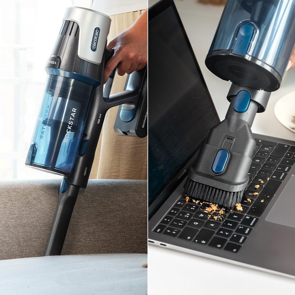 Cecotec Conga Rockstar RS50 - Aspirapolvere Scopa 400W - immagine 10