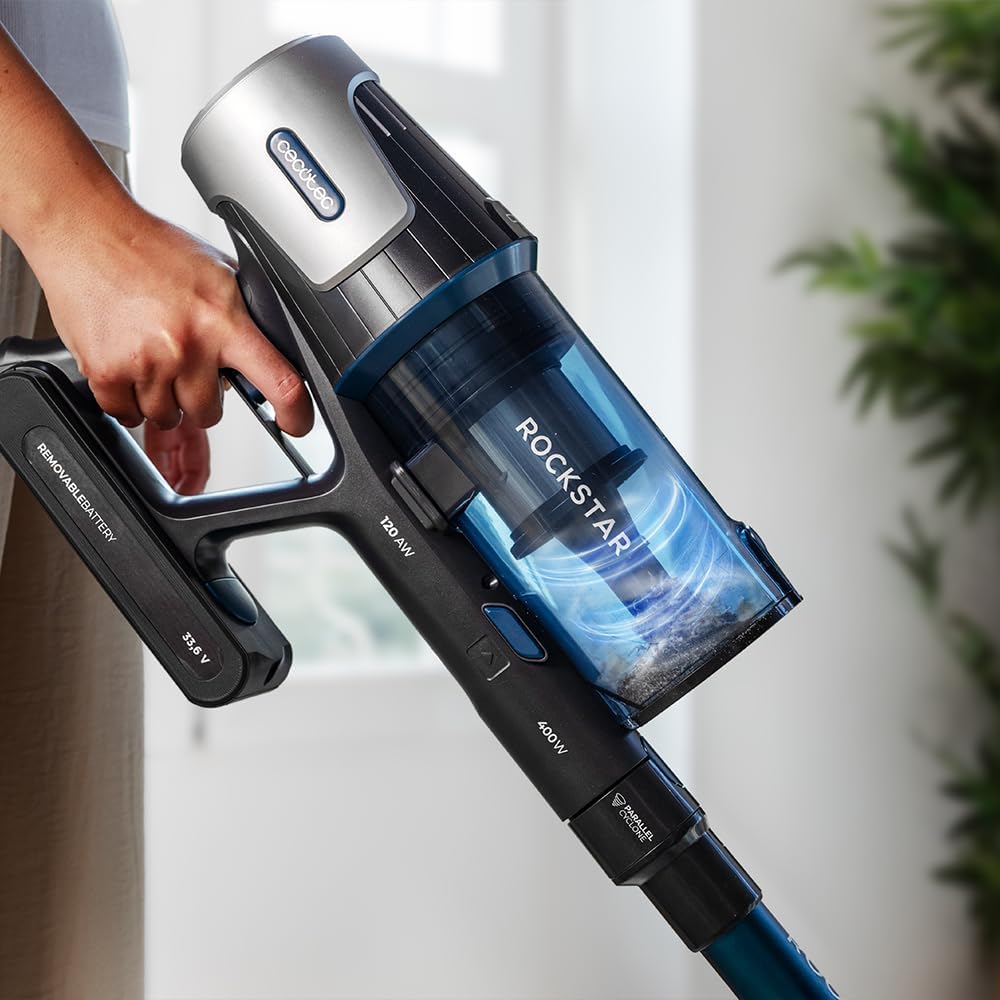 Cecotec Conga Rockstar RS50 - Aspirapolvere Scopa 400W - immagine 13