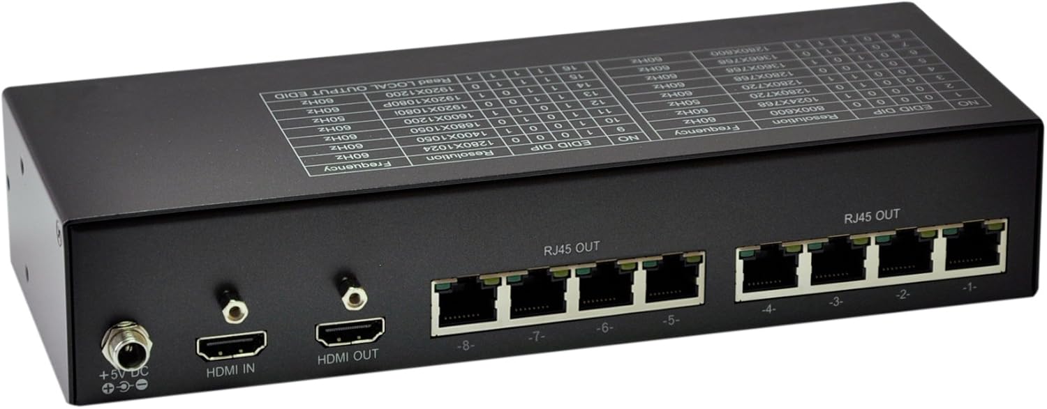 LevelOne HVE-9118T AV transmitter Nero - immagine 2