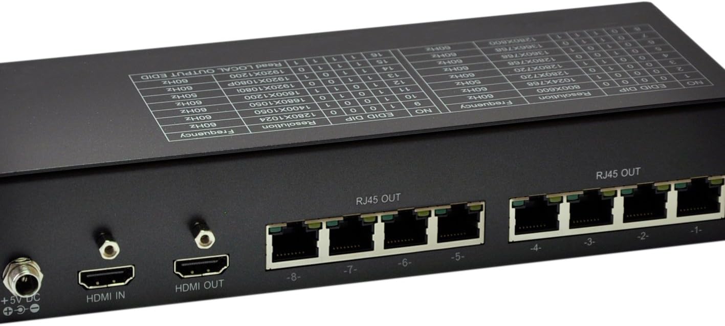 LevelOne HVE-9118T AV transmitter Nero - immagine 3