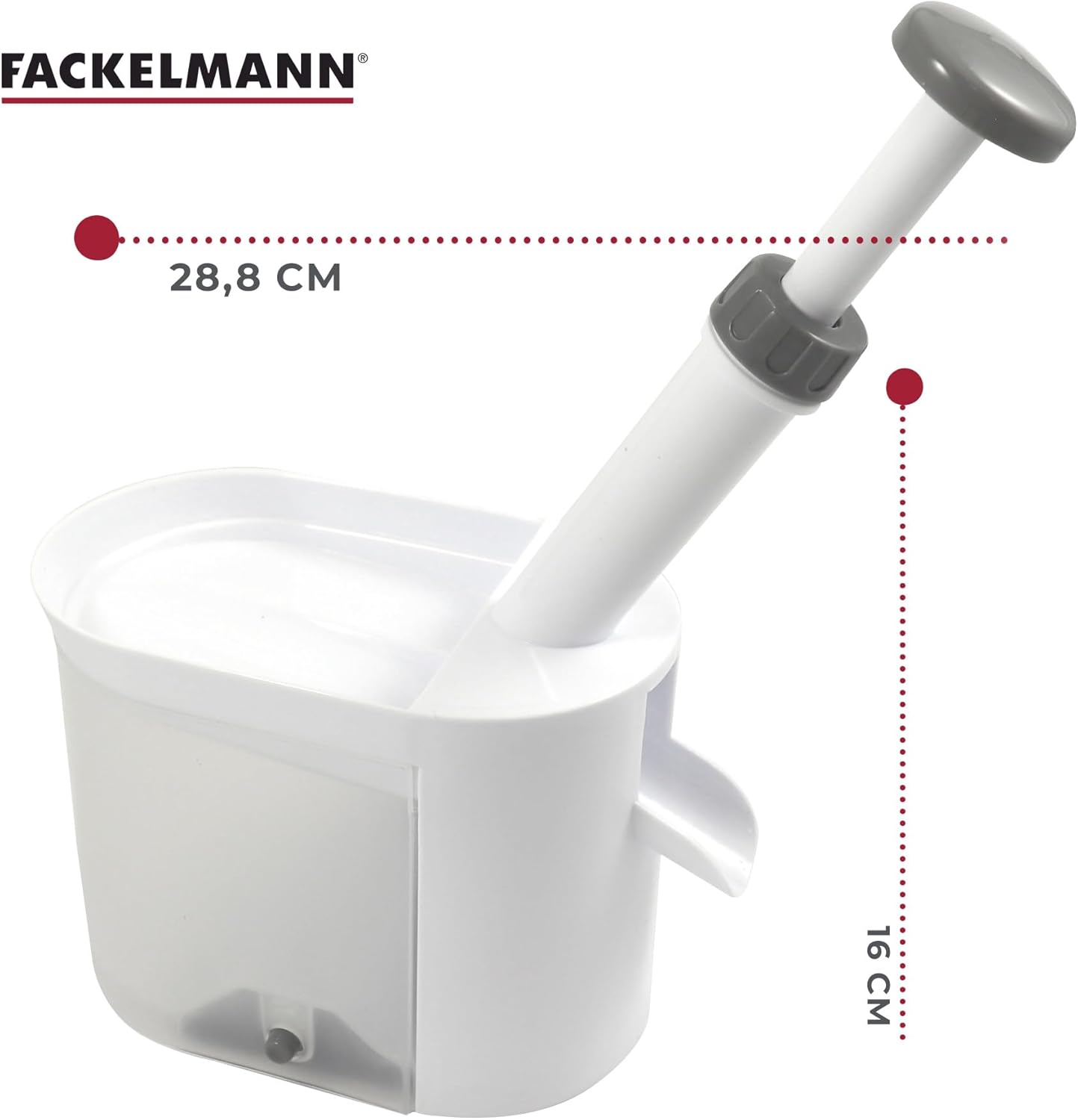 Fackelmann Denocciolatore a Stantuffo per Ciliegie e Olive - immagine 4