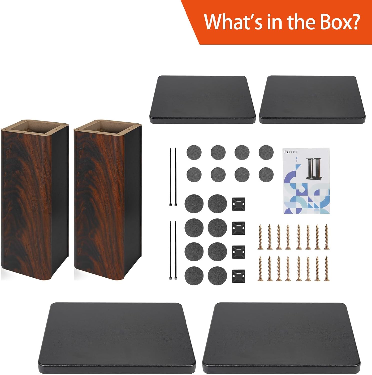 Supporti per Altoparlanti in Legno 15cm (Set da 2) - immagine 2