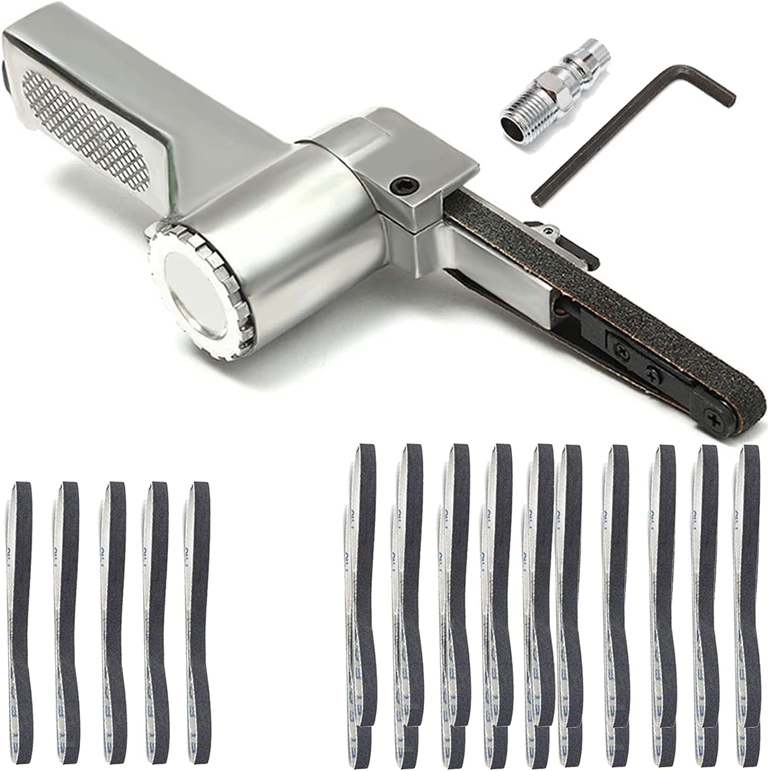 Levigatrice a Nastro D'aria Pneumatica 10x330mm