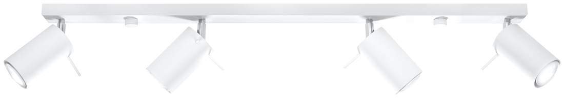 Sollux Lighting Ring 4L - Lampada da Soffitto Bianca