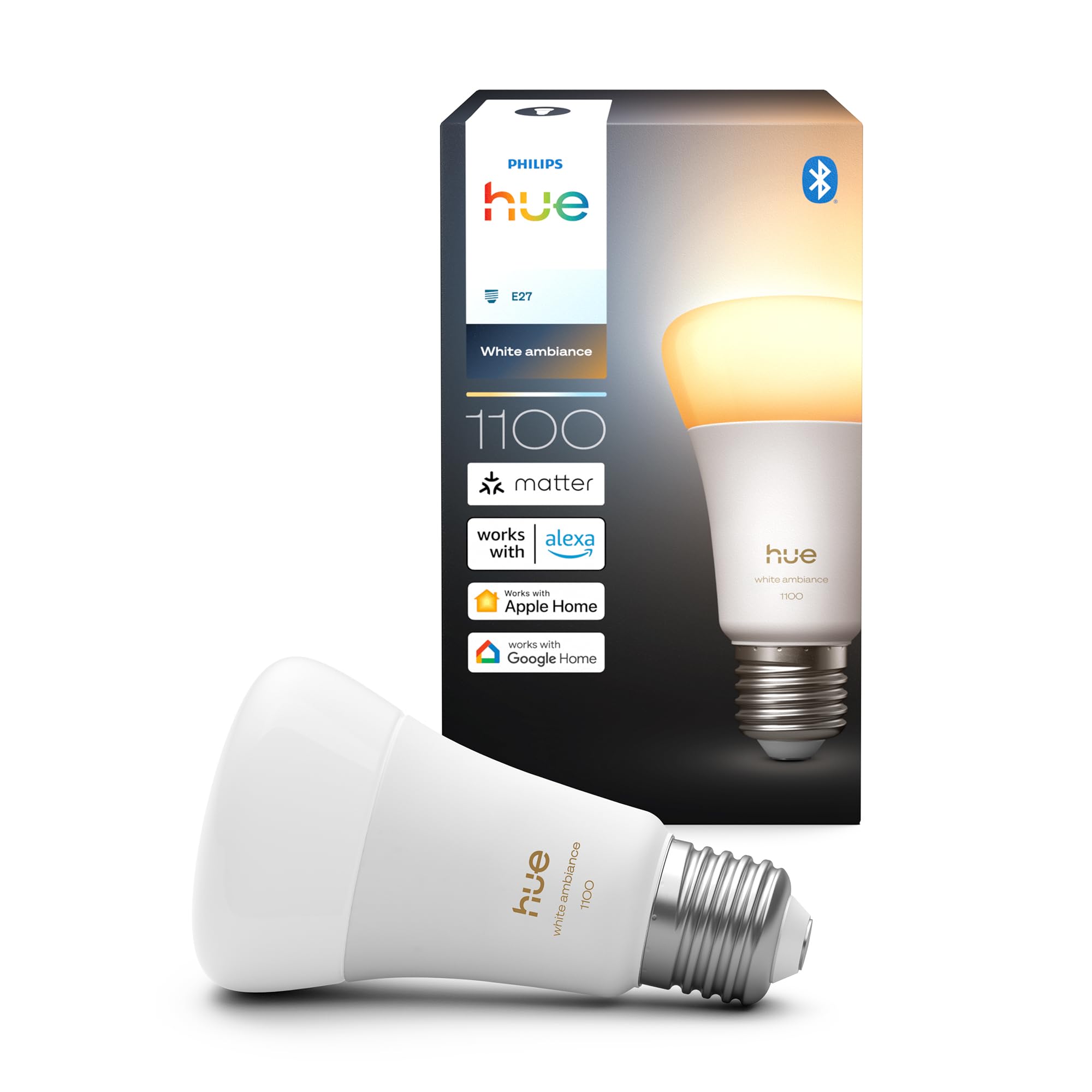 Philips Hue Lampada Smart LED A60 E27 8,1W