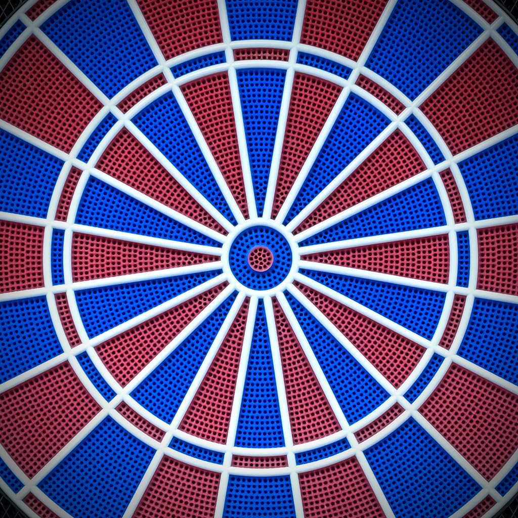 Carromco Bersaglio Elettronico Topaz-901 Rosso/Blu - immagine 2