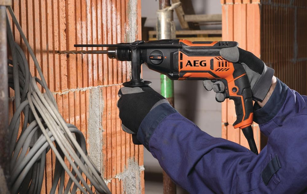 Aegpower, Trapano a percussione a 2 velocità, SB2E850R - immagine 4