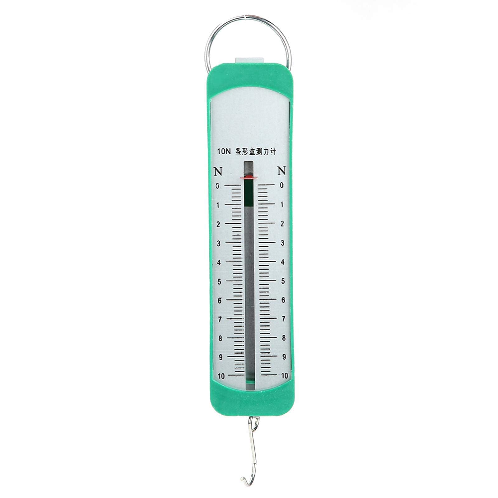 Dinamometro 10N Newton Meter Spring Dinamometer Bar 15.5cm Bilancia a molla con Struttura Standard per Esperimenti Meccanici Physics Strumento