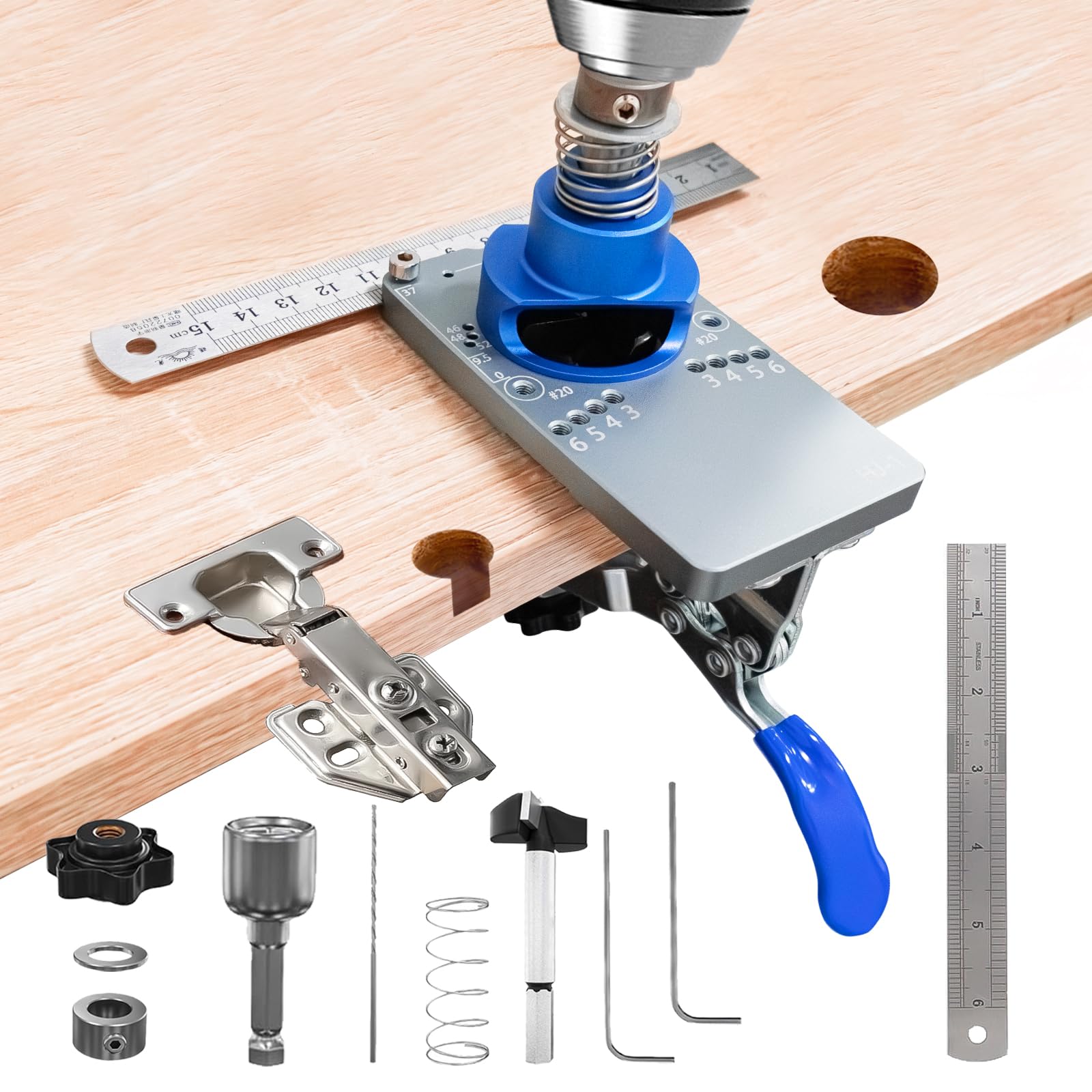 Dima per Cerniera a Scodellino 35mm 4 in 1