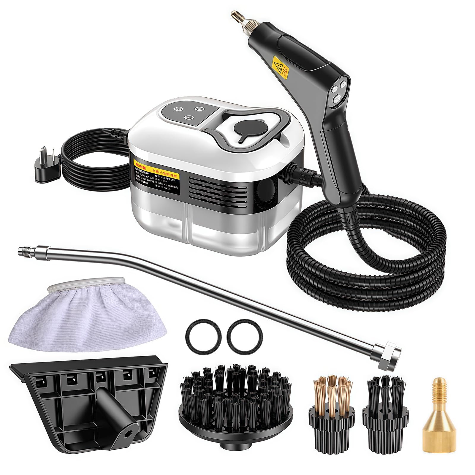 Pulitore a Vapore Portatile 2500W 1200ml