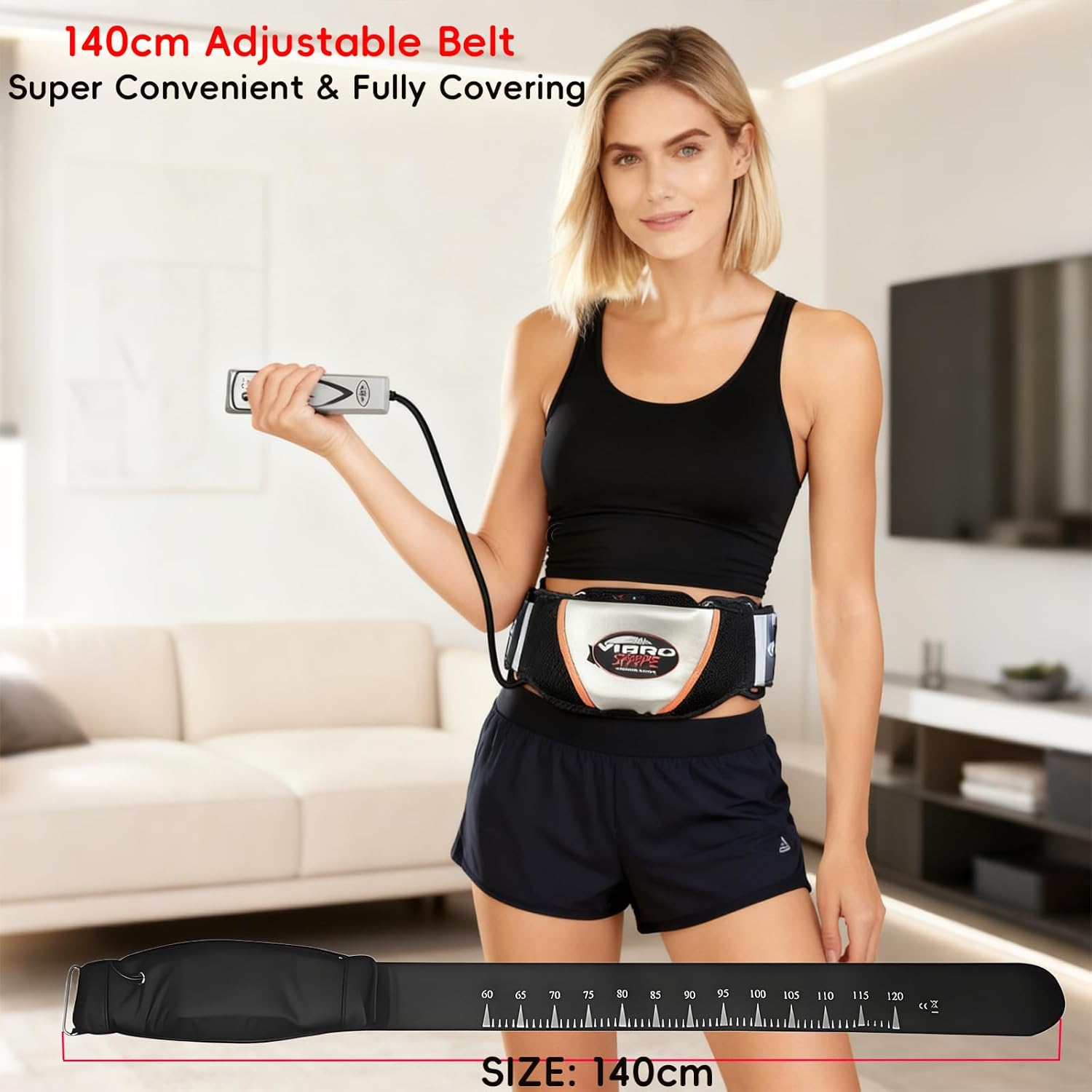 Cintura da Massaggio Dimagrante con 5 Modalità e Riscaldamento - immagine 6