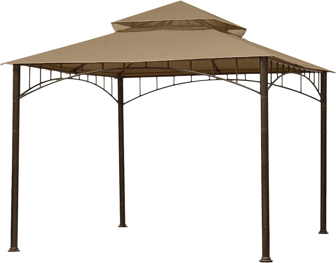 ABCCANOPY Ricambio tettoia tettuccio per Bersaglio Madaga Gazebo, Earthen