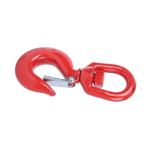 Gancio per Gru 5T (5000 Kg) Rosso Girevole