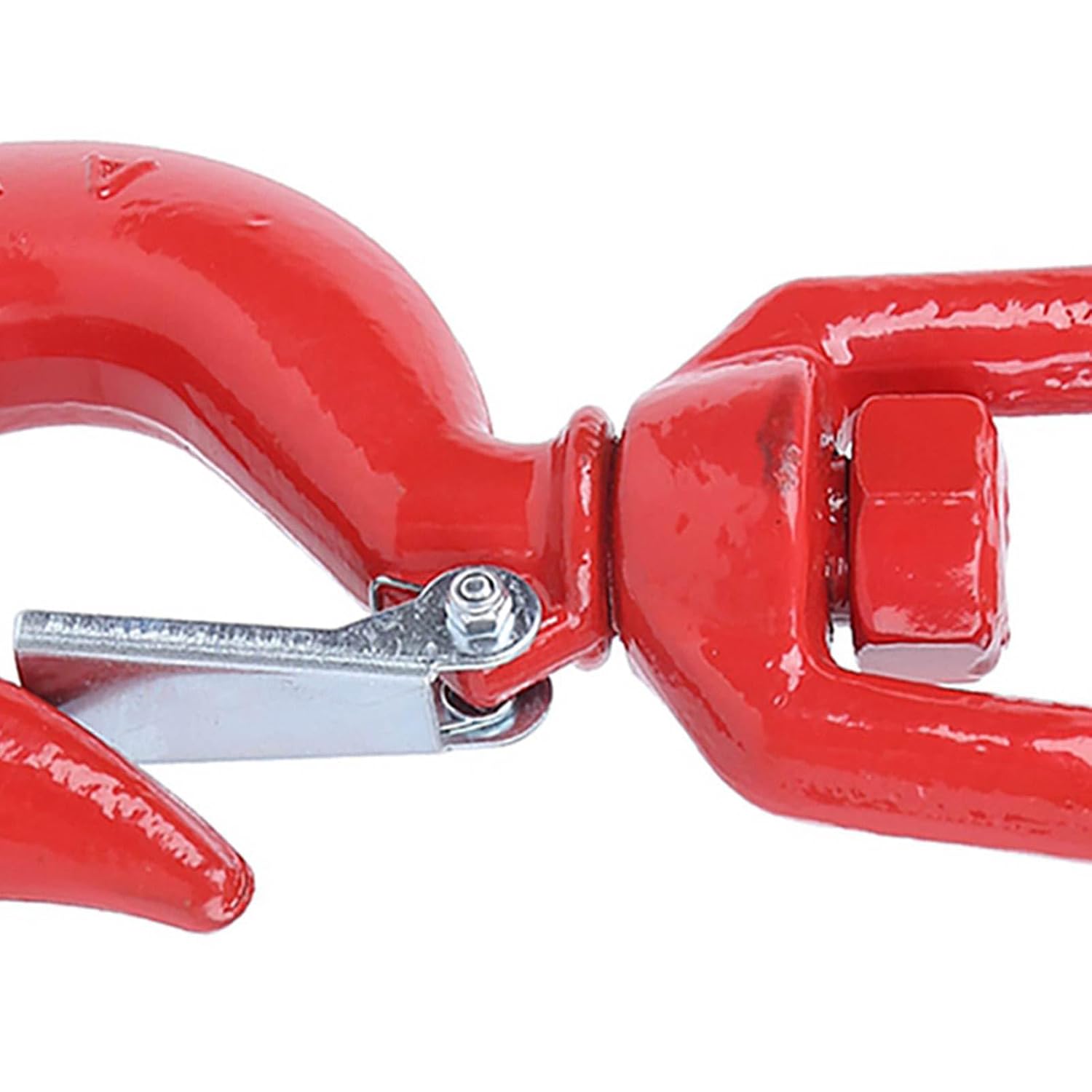 Gancio per Gru 5T (5000 Kg) Rosso Girevole - immagine 8