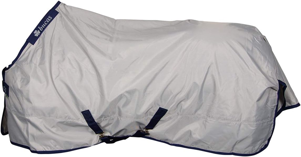 Bucas Sun-Shower 120 - Coperta per cavallo, colore: Argento - immagine 1