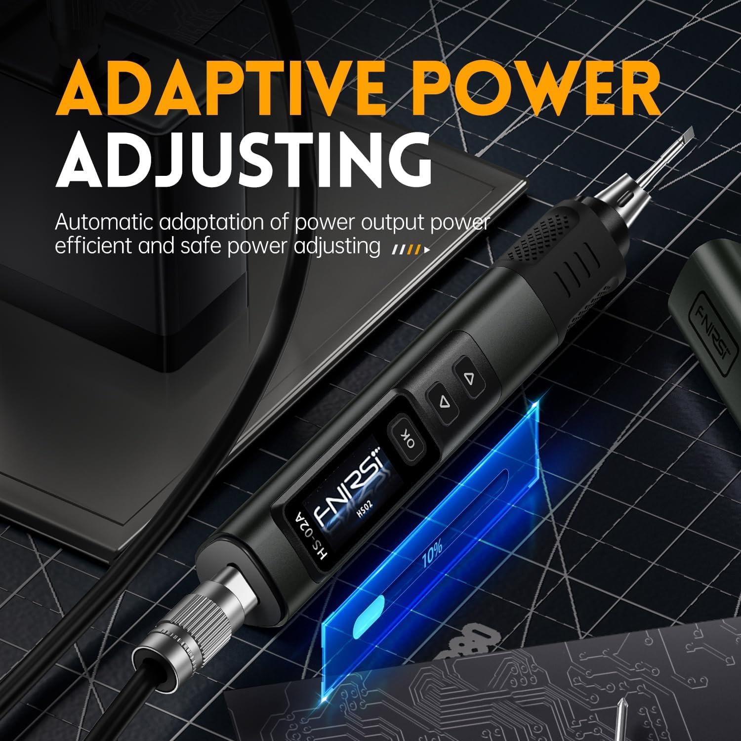 Soldering Iron HS-02B - Saldatore Digitale 100W - immagine 4