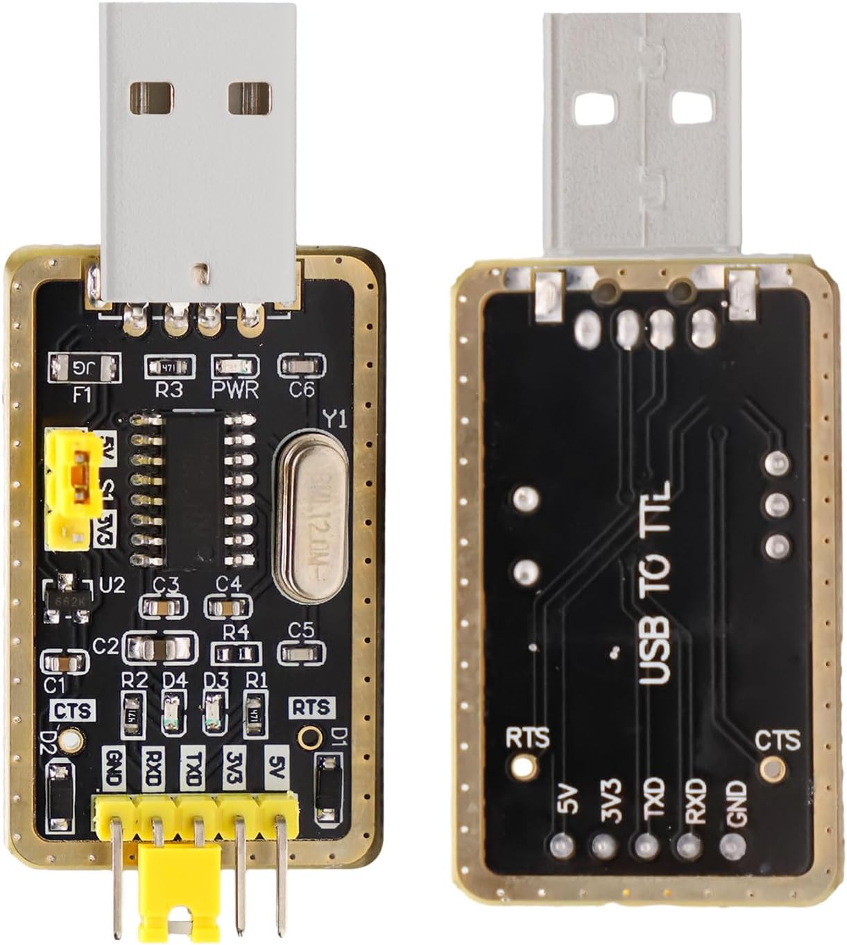 3 Adattatori USB UART-TTL con Convertitore CH340G - immagine 4