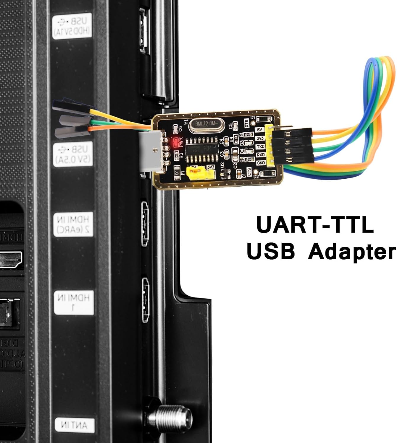 3 Adattatori USB UART-TTL con Convertitore CH340G - immagine 5