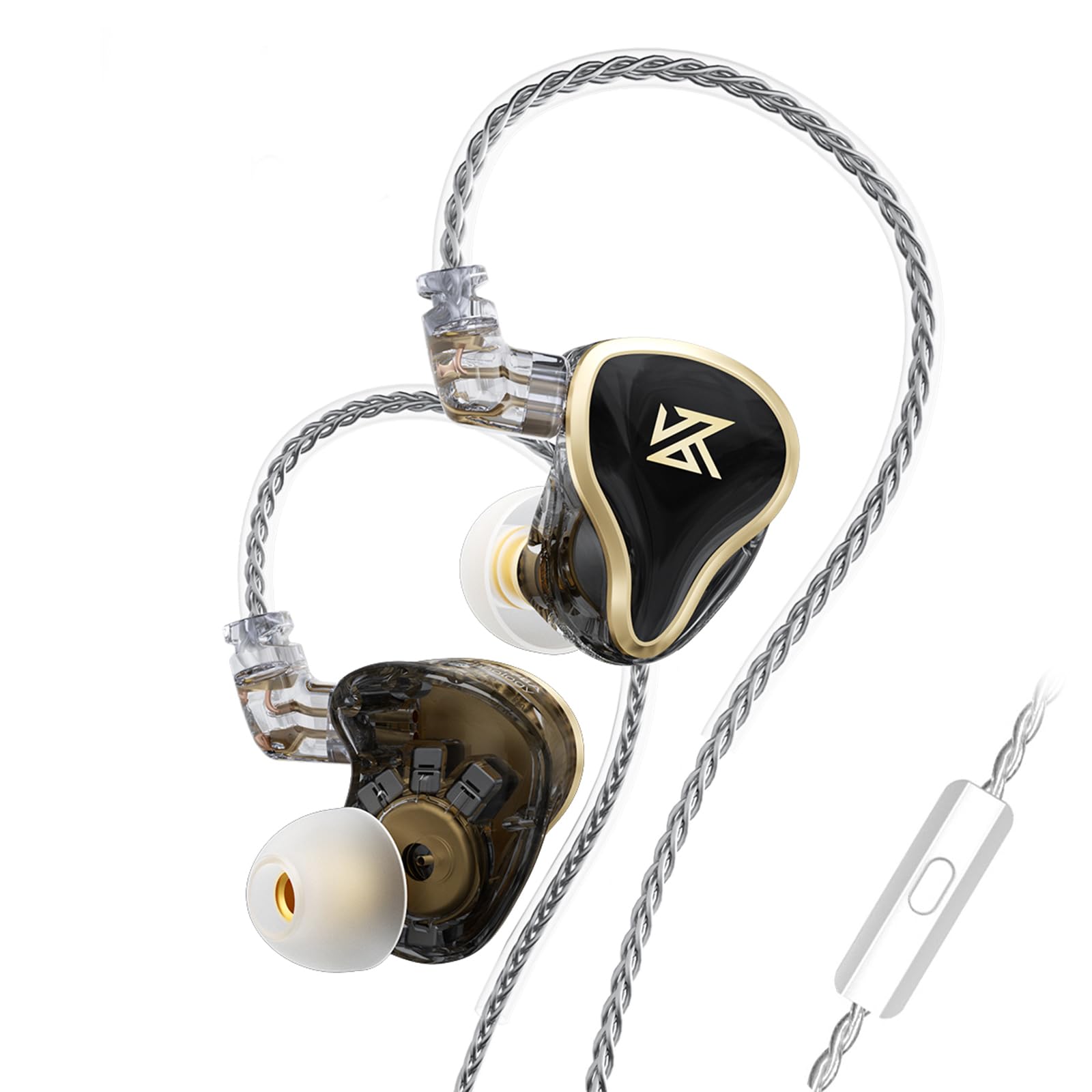 KZ ZAS In Ear Monitor - Cuffie IEM HiFi 7BA+1DD Hybrid