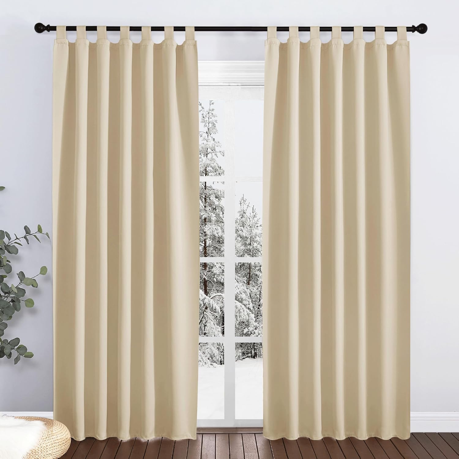 Pony Dance Tenda da Sole per Esterno 2 Pezzi, Beige