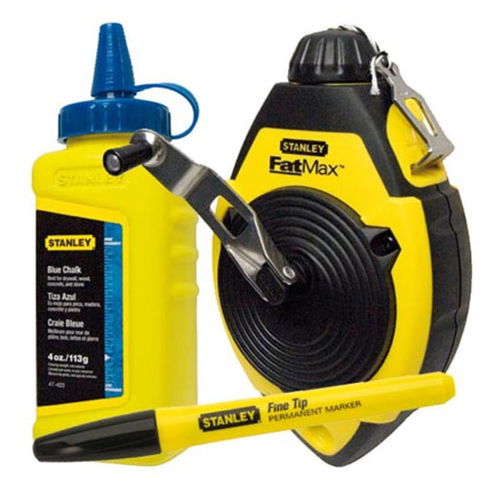 Stanley Tracciatore Mt.30 + Polvere Blu Gr.115 + Marcatore