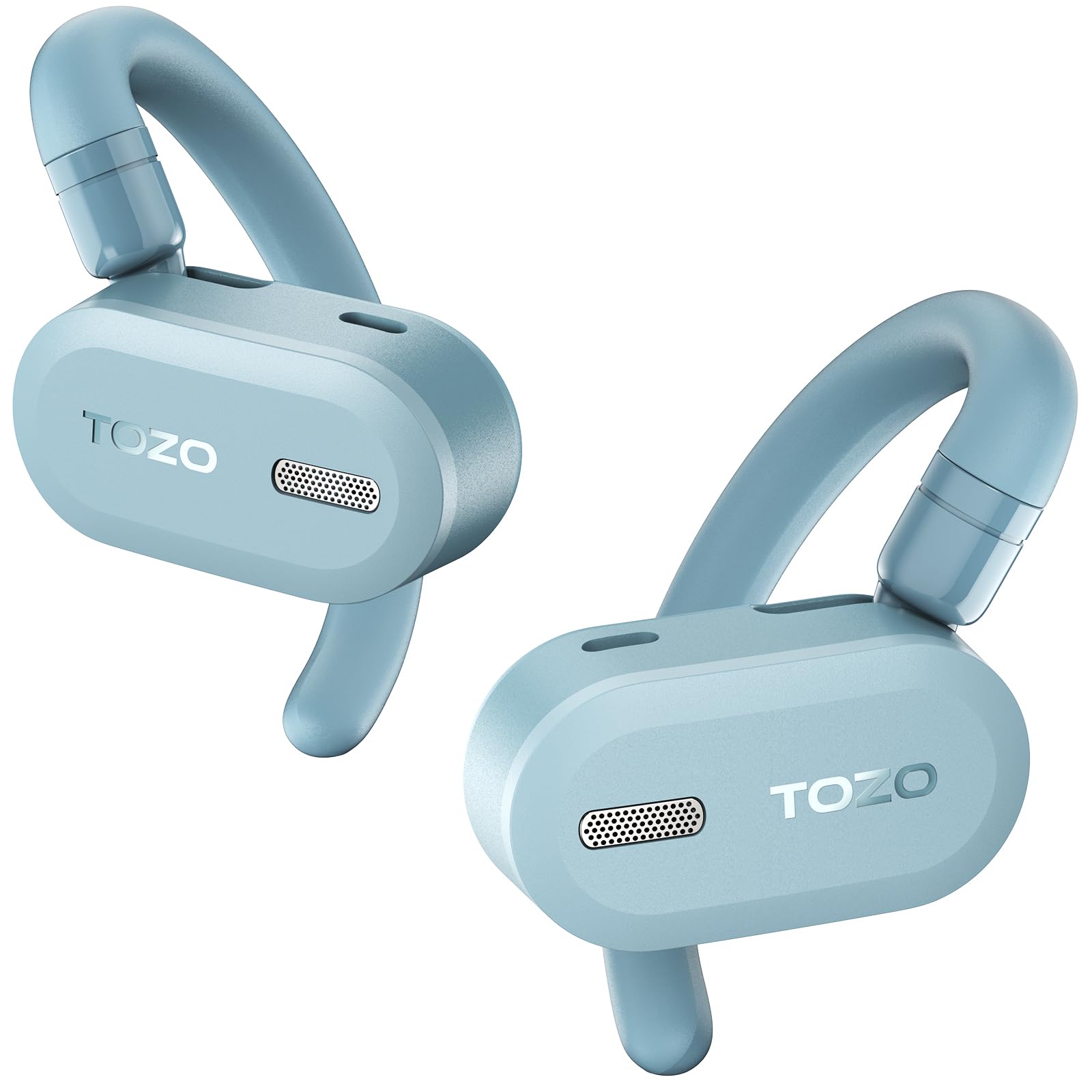 Tozo O2 Cuffie Bluetooth Sport Multipoint, Blu