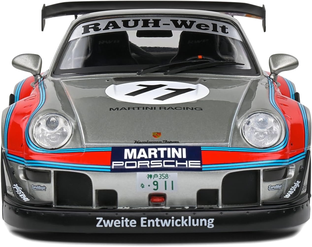Solido 1:18 RWB BODYKIT Martini Grey 2020 - immagine 2