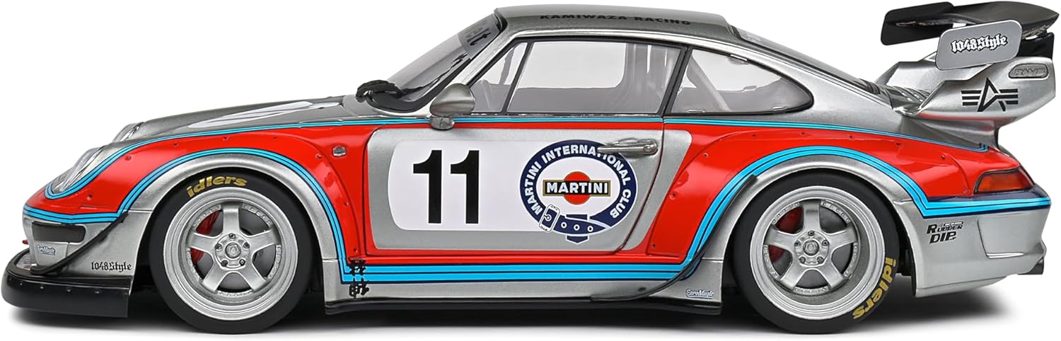 Solido 1:18 RWB BODYKIT Martini Grey 2020 - immagine 3