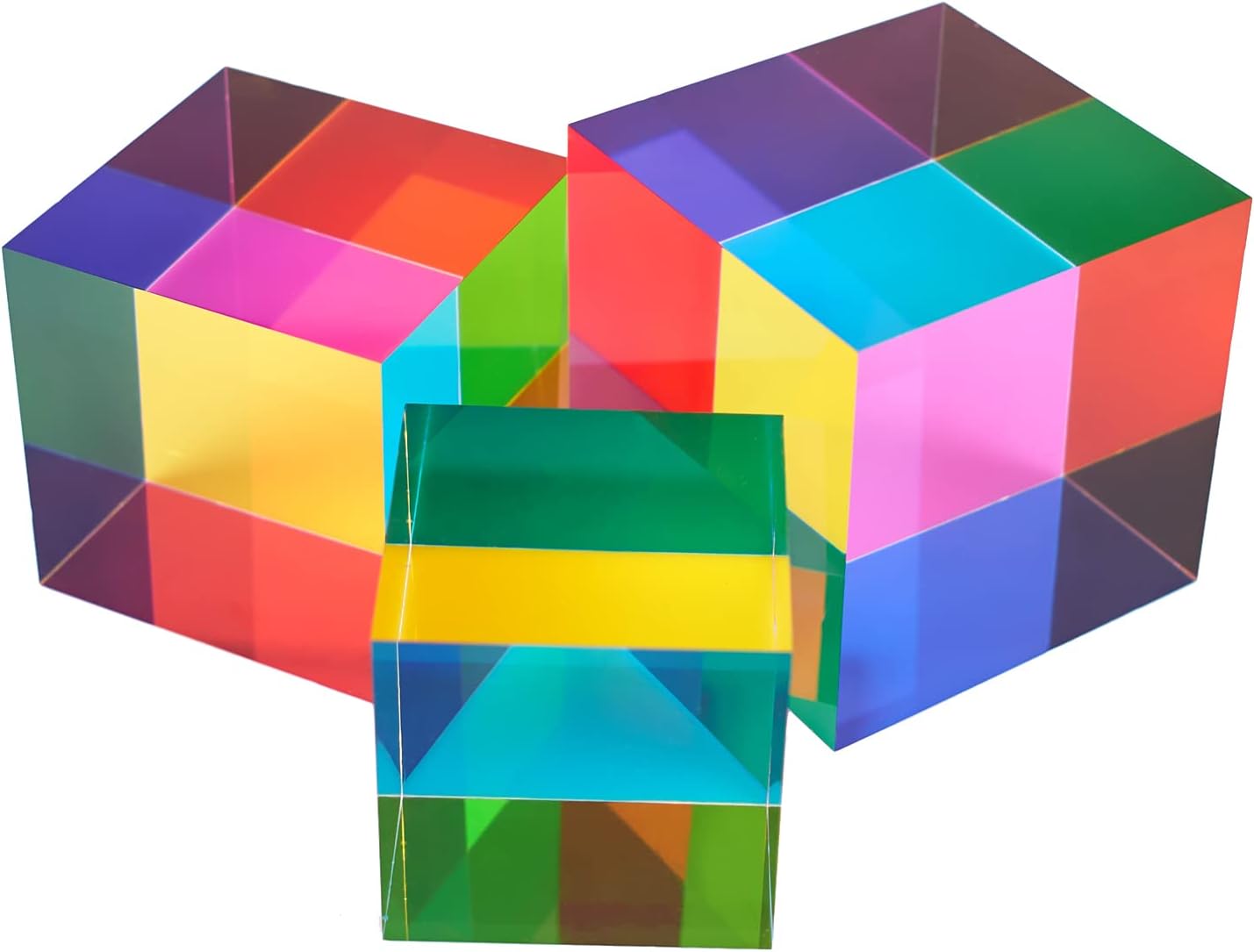 ZhuoChiMall CMY - Cubo di Miscelazione Colori 80mm - immagine 5