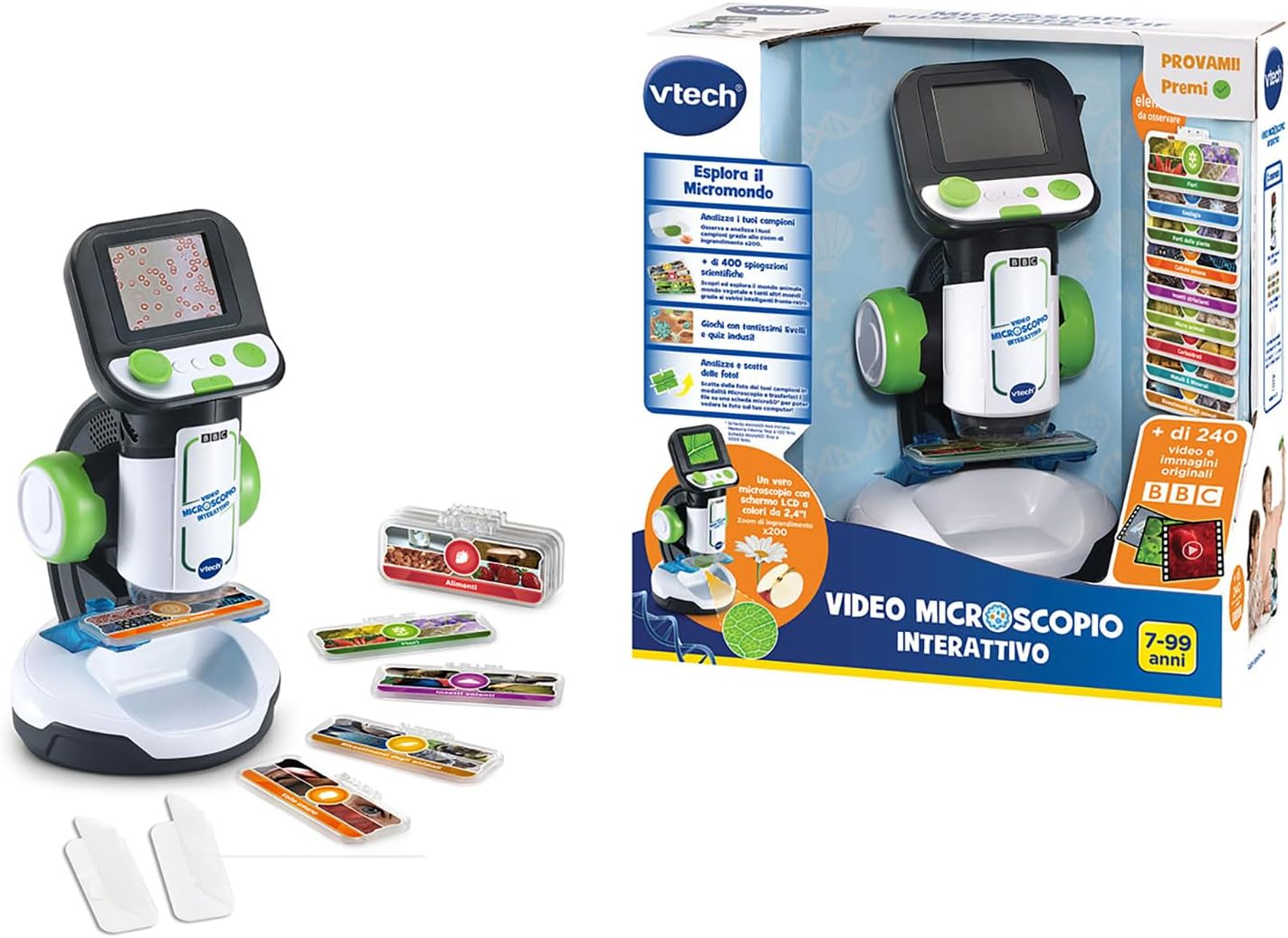 Vtech Video Microscopio Interattivo Digitale - immagine 1
