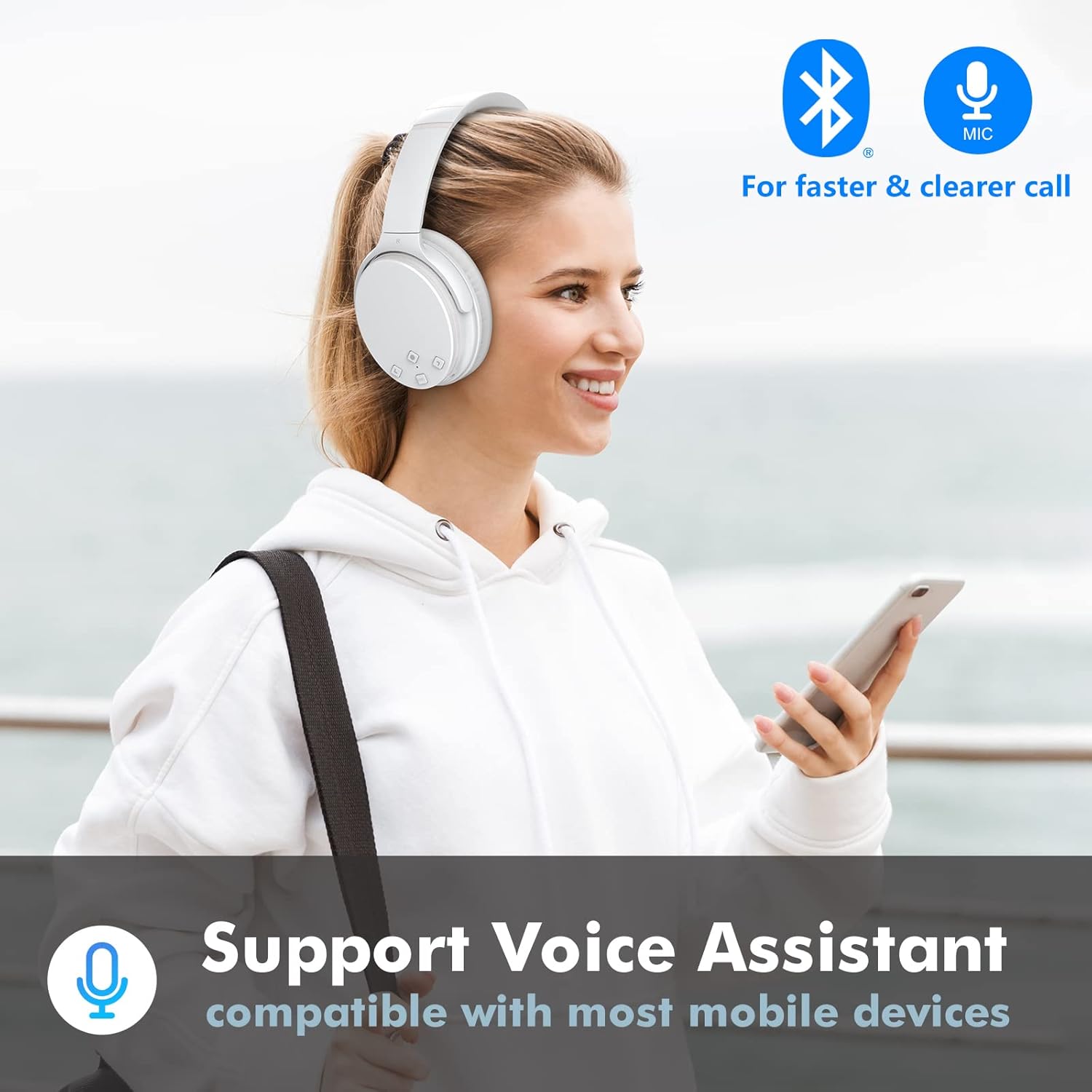 Srhythm NC35 Cuffie Wireless Bluetooth 5.0 ANC - immagine 4