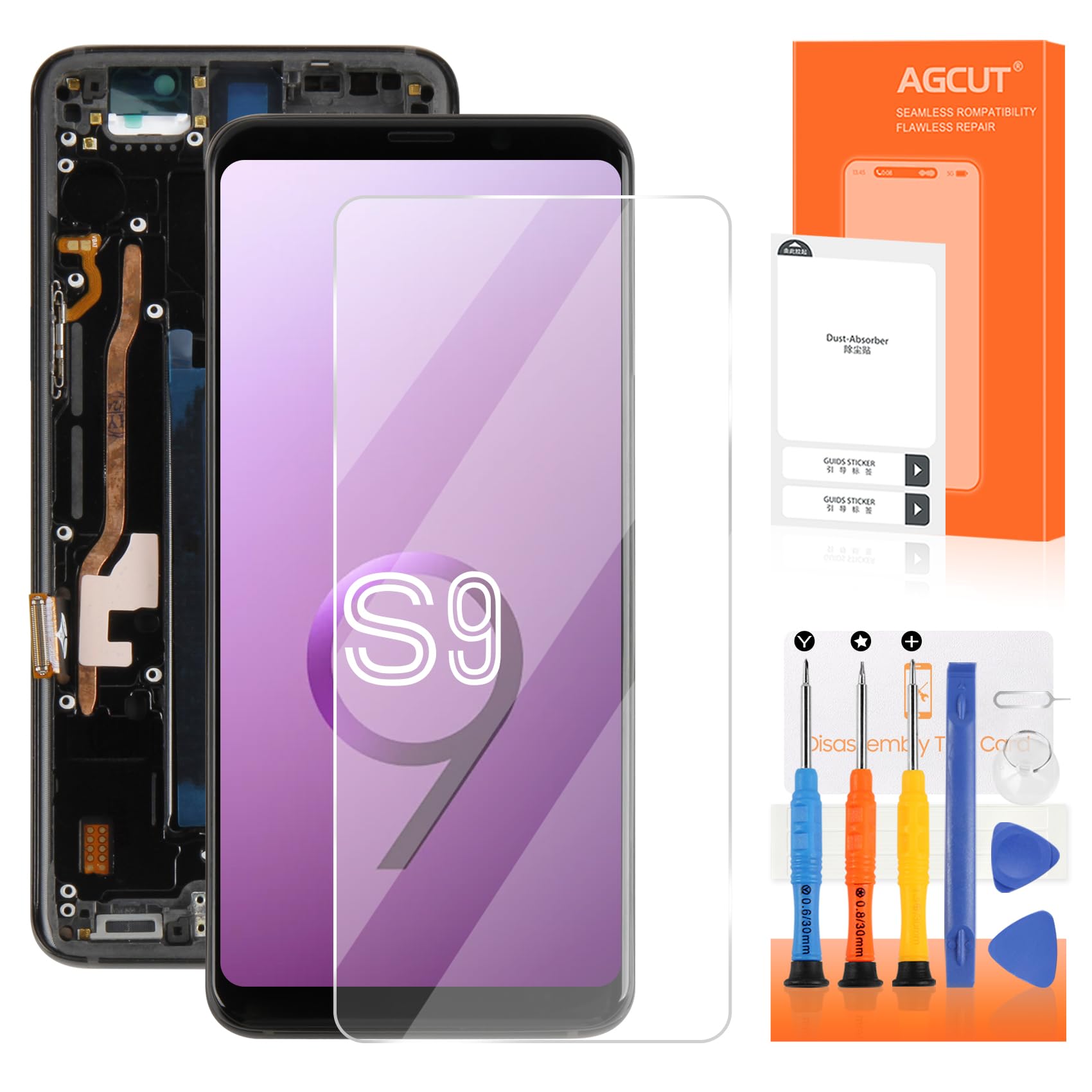 AGCUT Display LCD per Samsung Galaxy S9 SM-G960 5,8"
