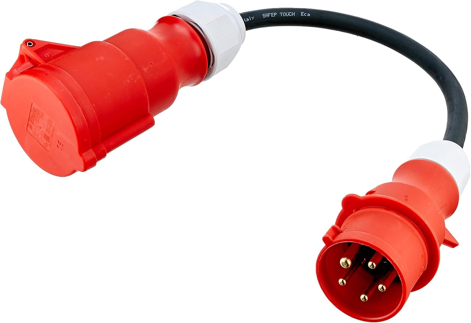 Unitec 47460 - Adattatore 16/32 A, cavo 0,5 m, H07RN-F5G2,5 mm