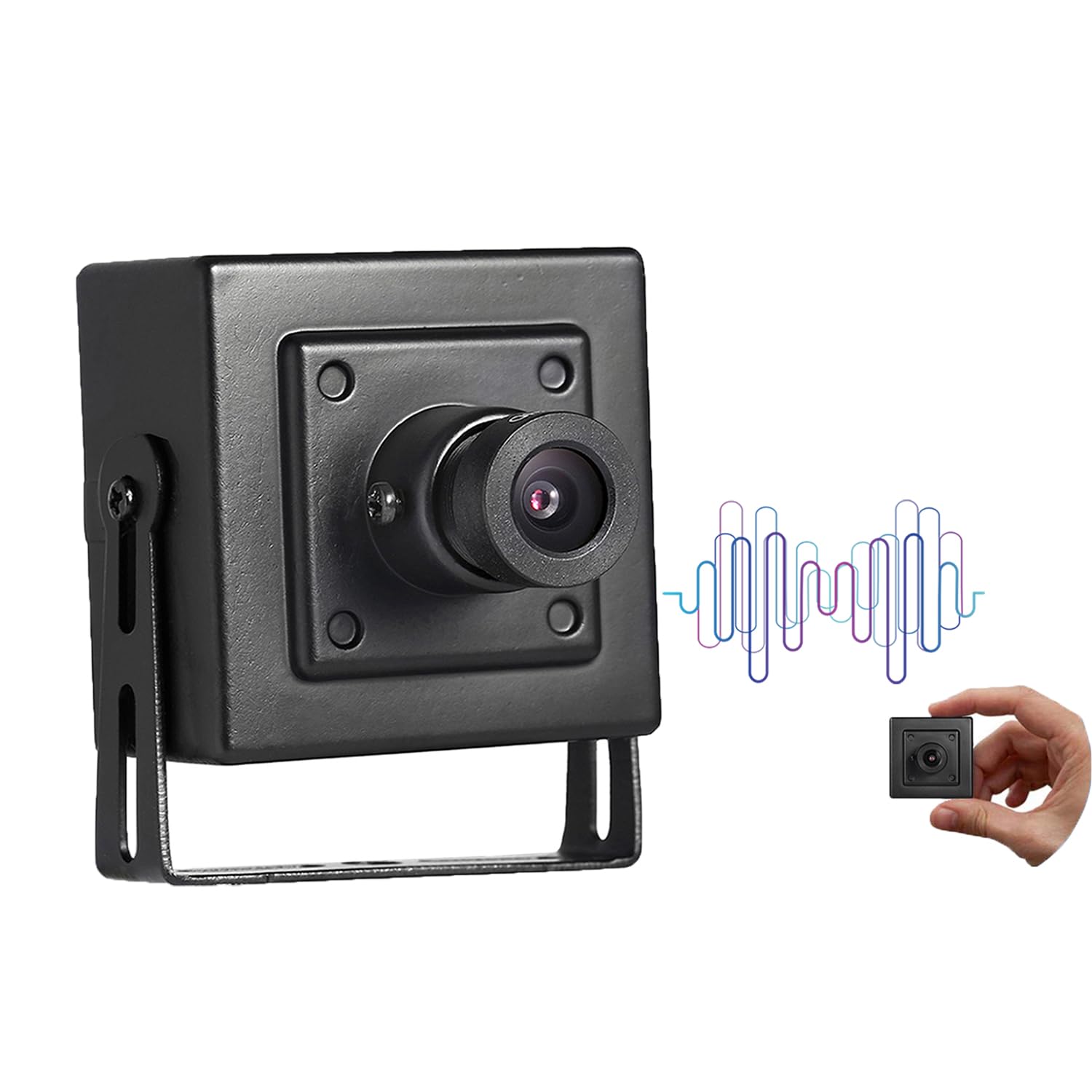 Revodata 5MP POE Telecamera IP Sicurezza Interni con Microfono